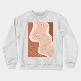 Mid Century Modern, Abstract Shapes 2 Crewneck Sweatshirt